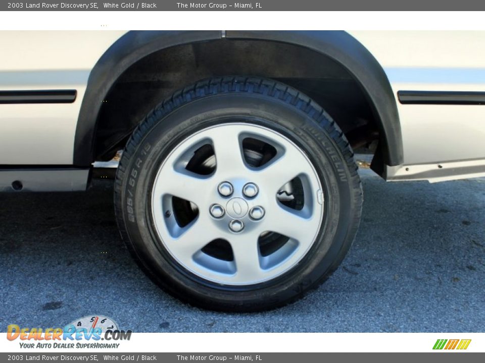 2003 Land Rover Discovery SE White Gold / Black Photo #21