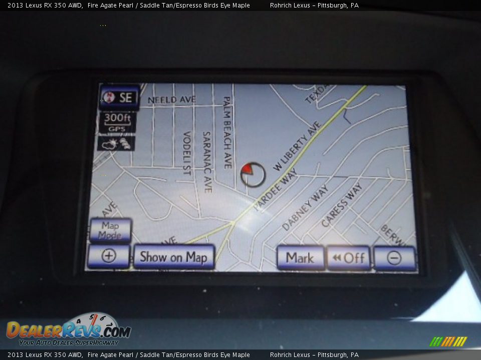 2013 Lexus RX 350 AWD Fire Agate Pearl / Saddle Tan/Espresso Birds Eye Maple Photo #17