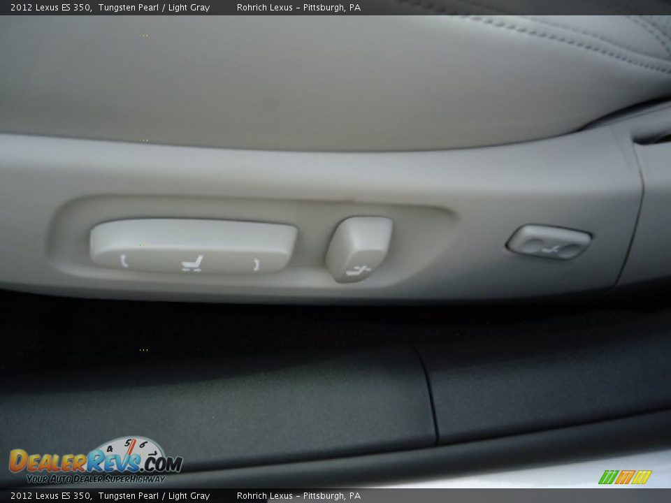 2012 Lexus ES 350 Tungsten Pearl / Light Gray Photo #15