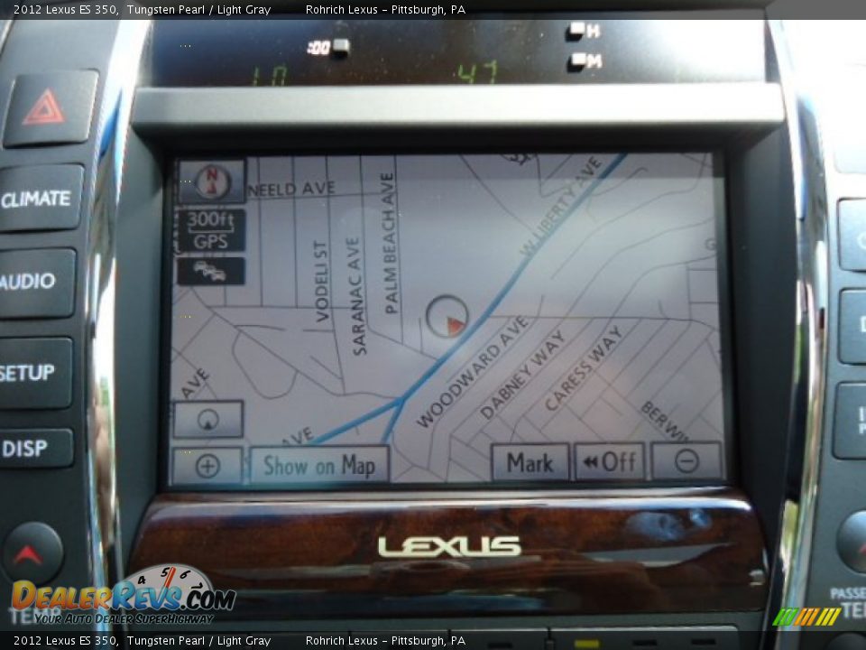 2012 Lexus ES 350 Tungsten Pearl / Light Gray Photo #17