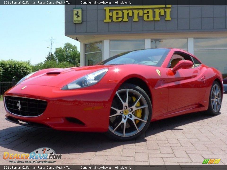Front 3/4 View of 2011 Ferrari California  Photo #1