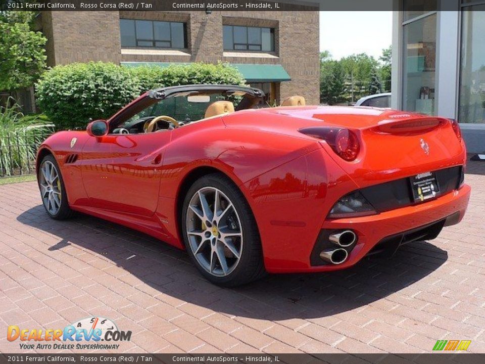 Rosso Corsa (Red) 2011 Ferrari California  Photo #3