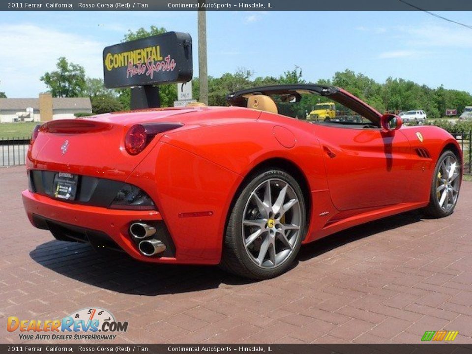 2011 Ferrari California Rosso Corsa (Red) / Tan Photo #5