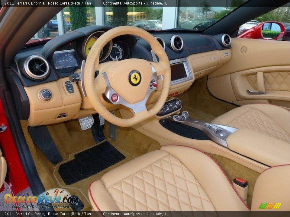 Tan Interior 2011 Ferrari California Photo 11