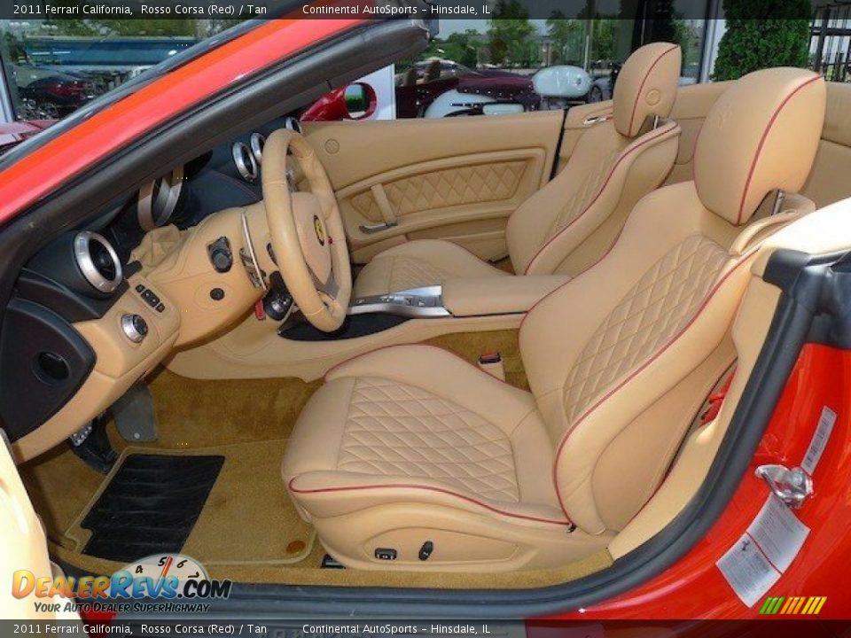 Tan Interior - 2011 Ferrari California  Photo #13