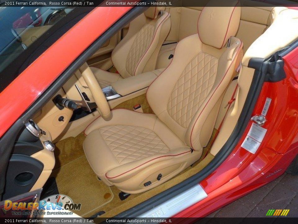 Front Seat of 2011 Ferrari California  Photo #14