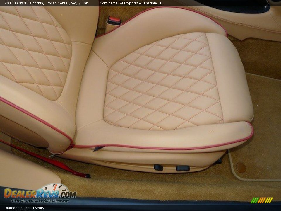 Diamond Stitched Seats - 2011 Ferrari California