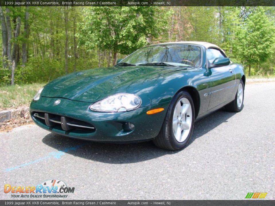 Front 3/4 View of 1999 Jaguar XK XK8 Convertible Photo #1