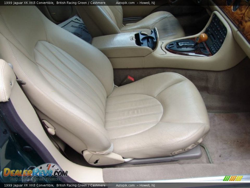 1999 Jaguar XK XK8 Convertible British Racing Green / Cashmere Photo #17