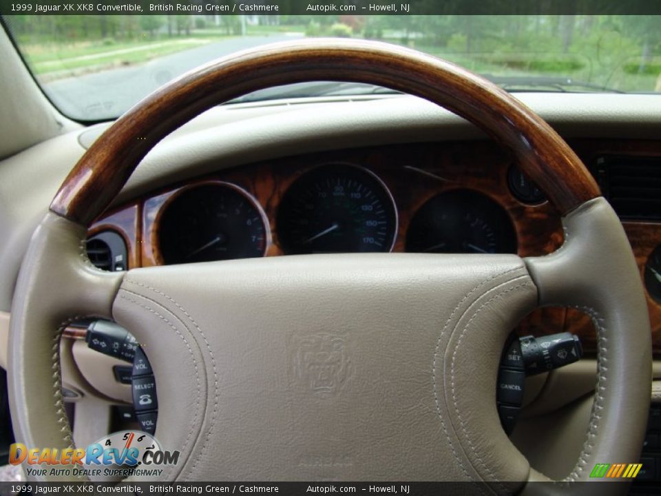 1999 Jaguar XK XK8 Convertible Steering Wheel Photo #19