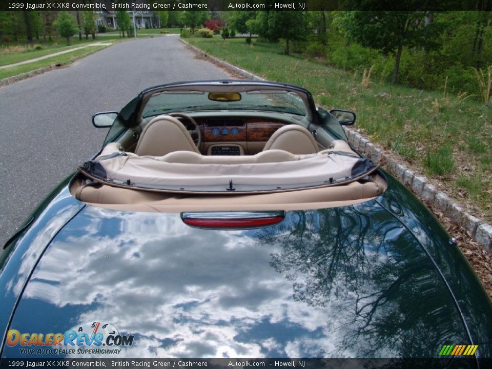 1999 Jaguar XK XK8 Convertible British Racing Green / Cashmere Photo #21
