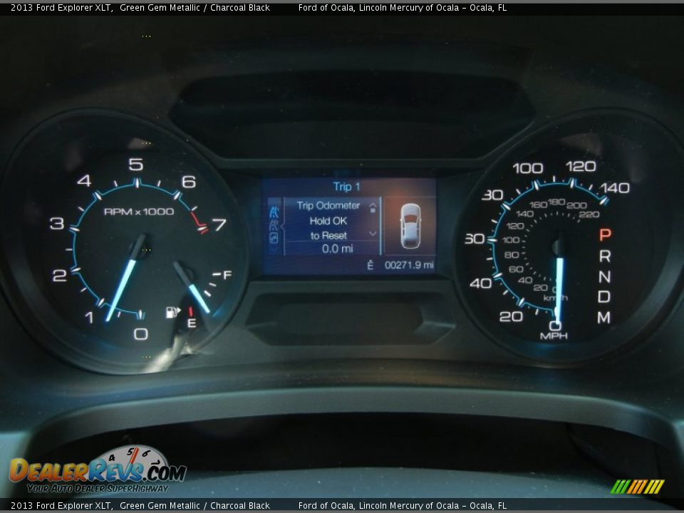 2013 Ford Explorer XLT Gauges Photo #9