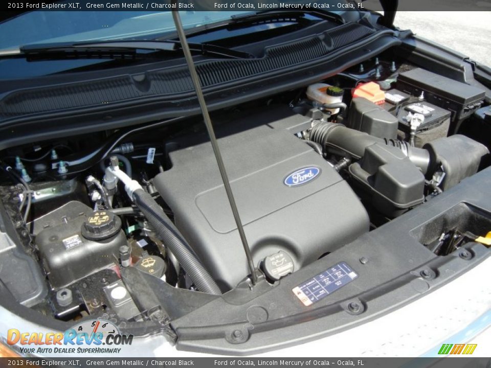 2013 Ford Explorer XLT 3.5 Liter DOHC 24-Valve Ti-VCT V6 Engine Photo #12