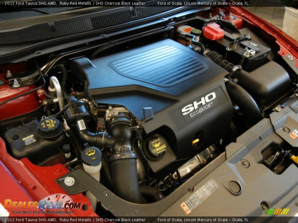 2013 Ford Taurus SHO AWD 3.5 Liter EcoBoost DI Turbocharged DOHC 24-Valve Ti-VCT V6 Engine Photo #15