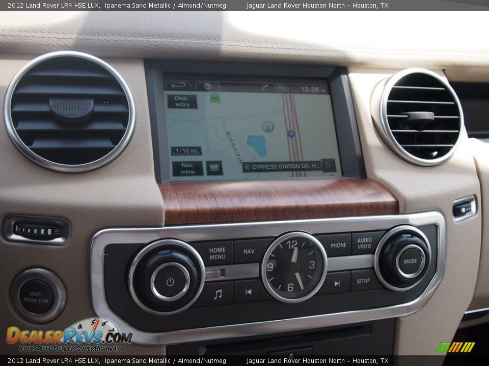 2012 Land Rover LR4 HSE LUX Ipanema Sand Metallic / Almond/Nutmeg Photo #12