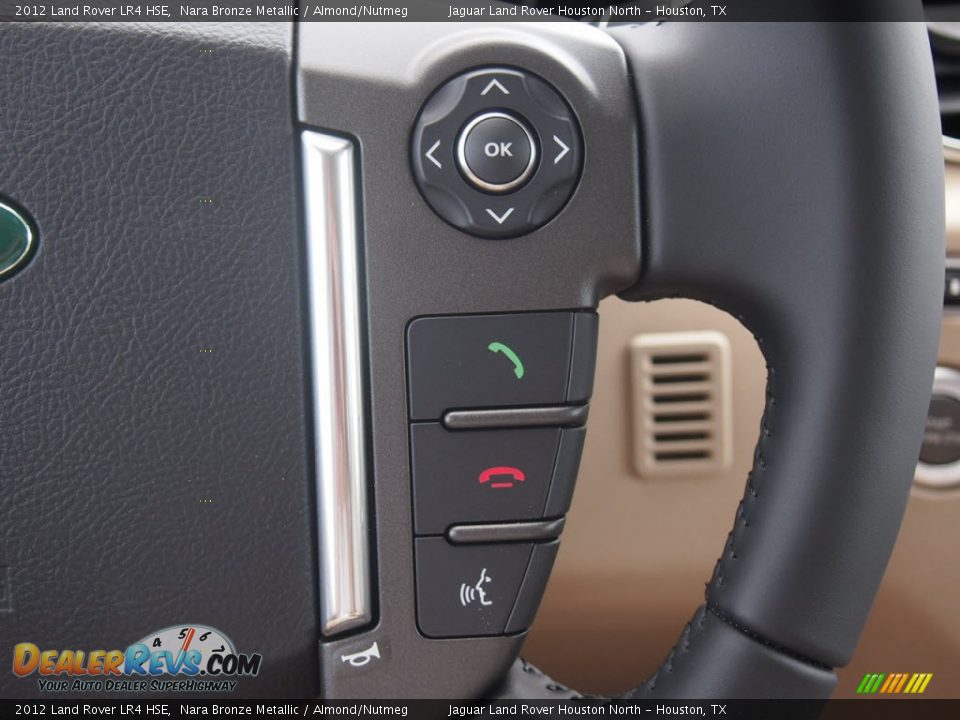 2012 Land Rover LR4 HSE Nara Bronze Metallic / Almond/Nutmeg Photo #15