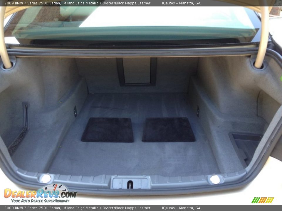 2009 BMW 7 Series 750Li Sedan Trunk Photo #32