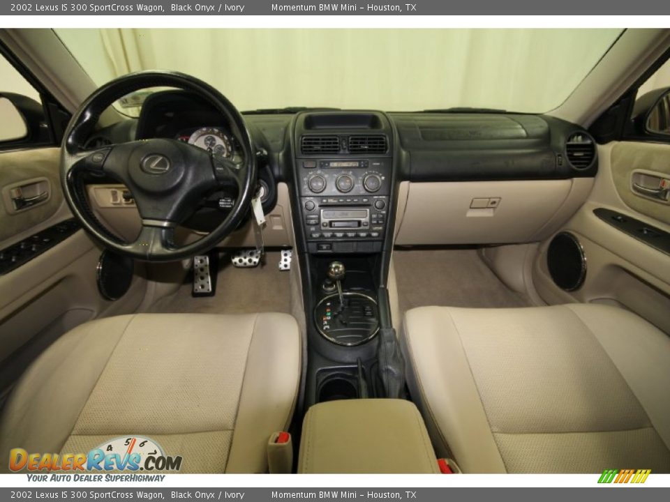 Dashboard of 2002 Lexus IS 300 SportCross Wagon Photo #4