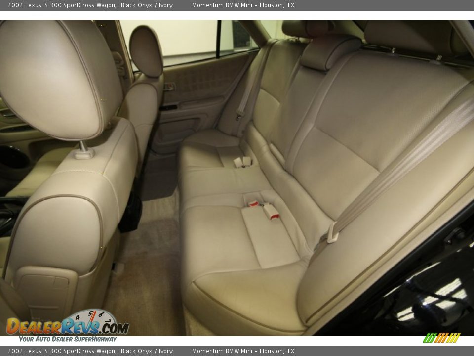 Rear Seat of 2002 Lexus IS 300 SportCross Wagon Photo #13