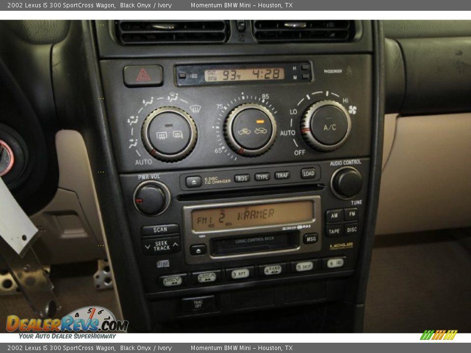 Controls of 2002 Lexus IS 300 SportCross Wagon Photo #20