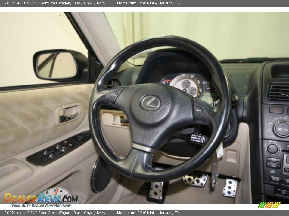 2002 Lexus IS 300 SportCross Wagon Steering Wheel Photo #30