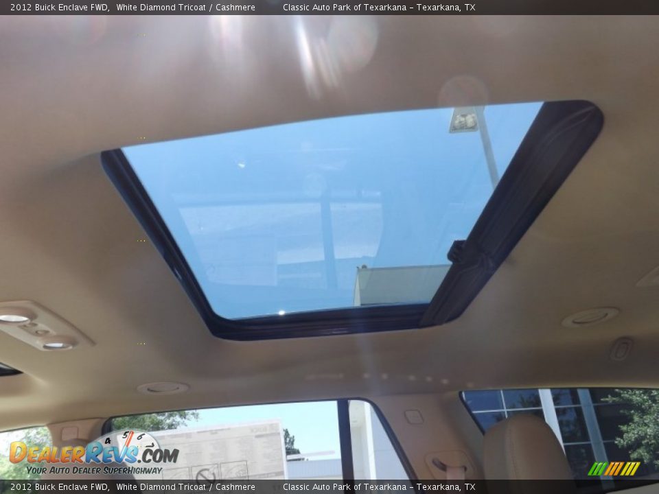 2012 Buick Enclave FWD White Diamond Tricoat / Cashmere Photo #13