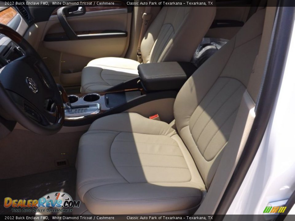 2012 Buick Enclave FWD White Diamond Tricoat / Cashmere Photo #14