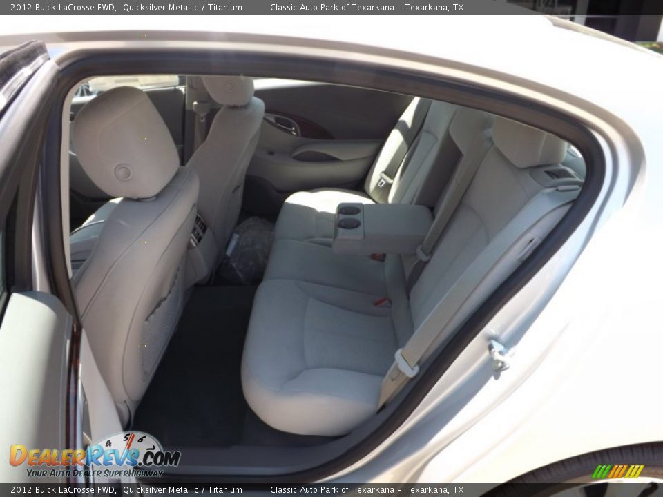 2012 Buick LaCrosse FWD Quicksilver Metallic / Titanium Photo #14