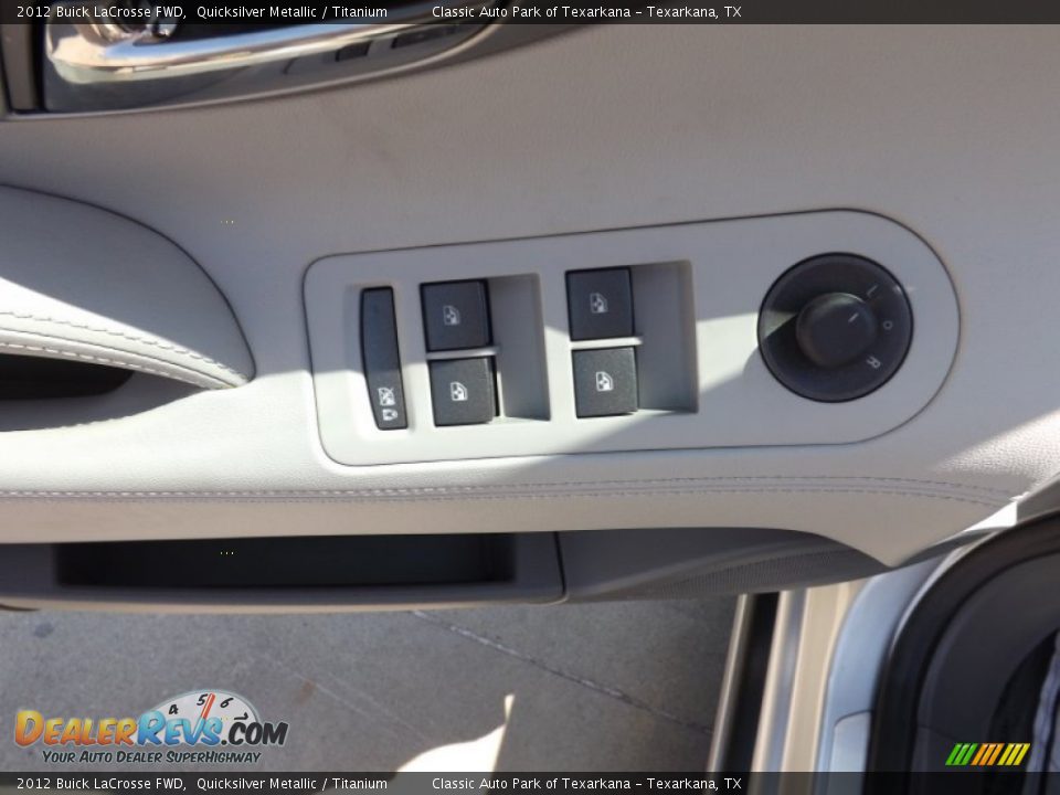 2012 Buick LaCrosse FWD Quicksilver Metallic / Titanium Photo #16