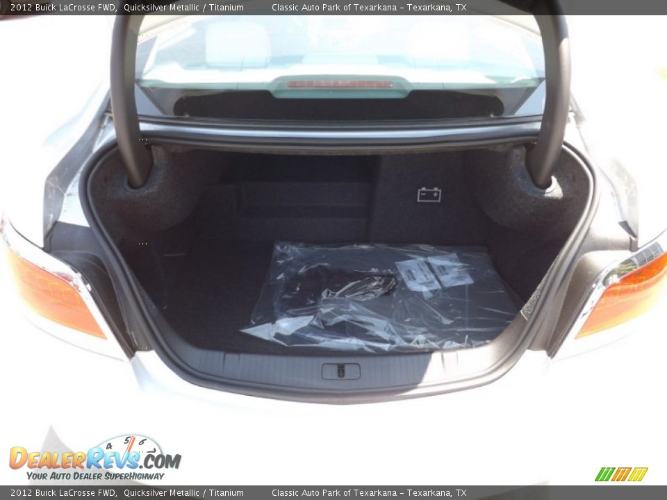2012 Buick LaCrosse FWD Quicksilver Metallic / Titanium Photo #19