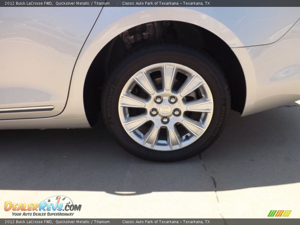 2012 Buick LaCrosse FWD Quicksilver Metallic / Titanium Photo #20