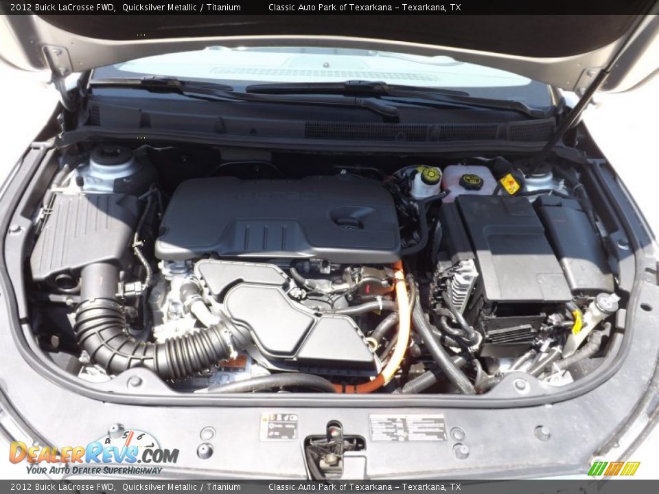 2012 Buick LaCrosse FWD Quicksilver Metallic / Titanium Photo #21