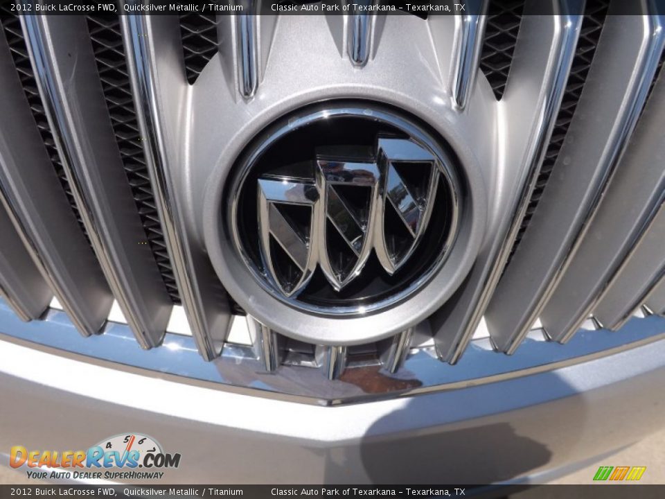 2012 Buick LaCrosse FWD Quicksilver Metallic / Titanium Photo #22