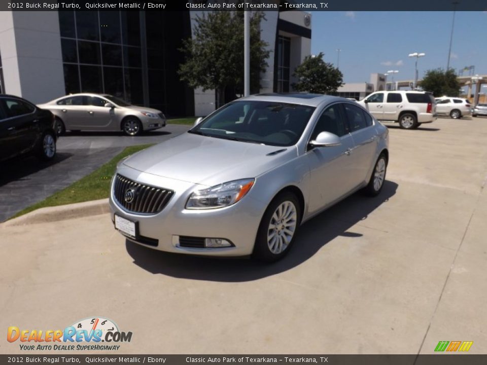 2012 Buick Regal Turbo Quicksilver Metallic / Ebony Photo #1
