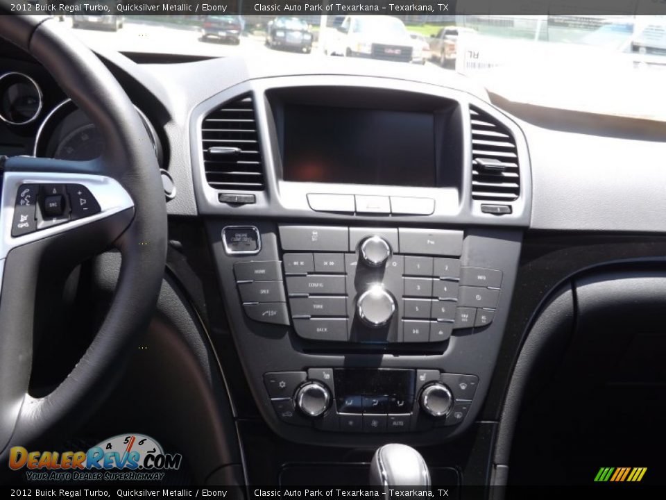 2012 Buick Regal Turbo Quicksilver Metallic / Ebony Photo #9