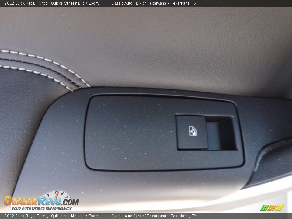2012 Buick Regal Turbo Quicksilver Metallic / Ebony Photo #19