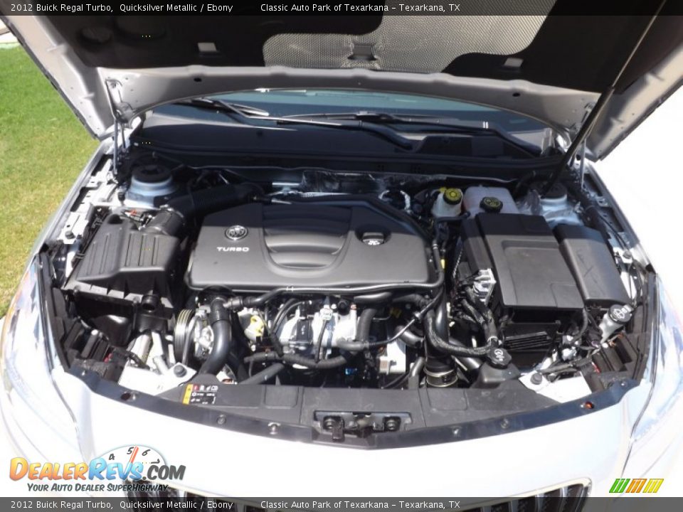 2012 Buick Regal Turbo Quicksilver Metallic / Ebony Photo #22