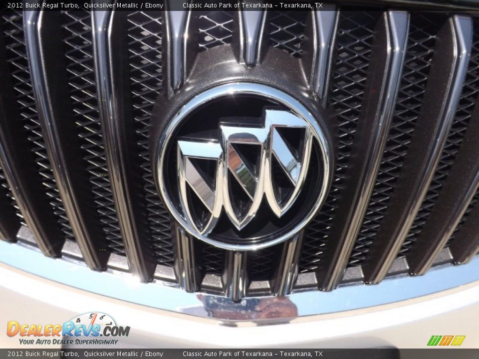 2012 Buick Regal Turbo Quicksilver Metallic / Ebony Photo #23