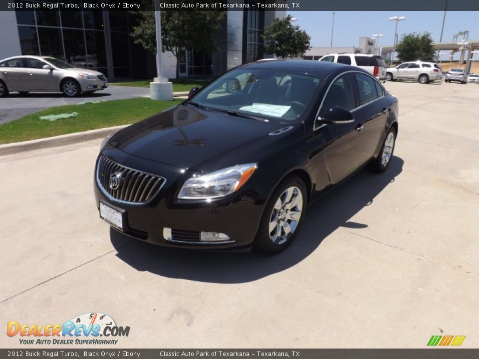 2012 Buick Regal Turbo Black Onyx / Ebony Photo #1