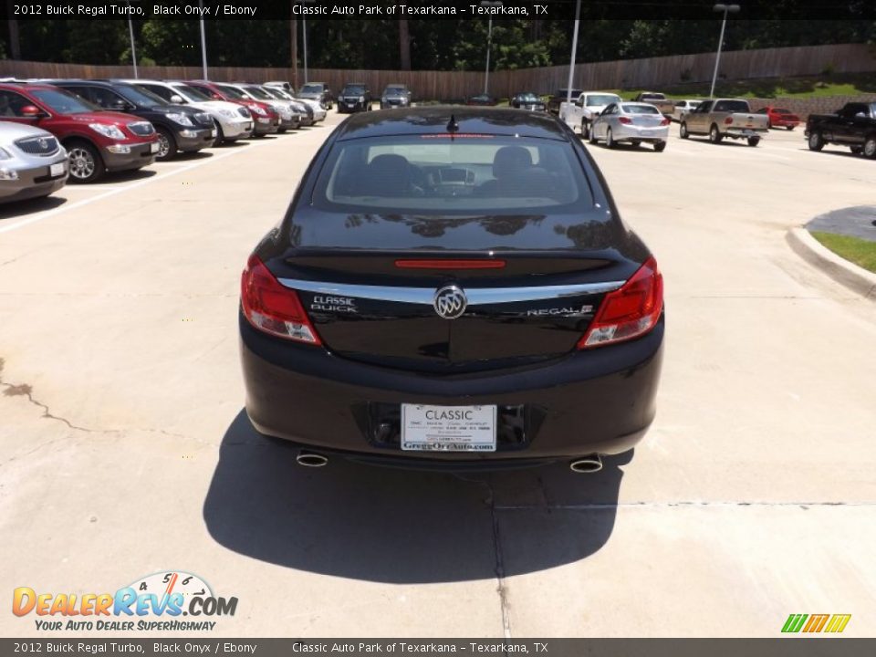 2012 Buick Regal Turbo Black Onyx / Ebony Photo #4