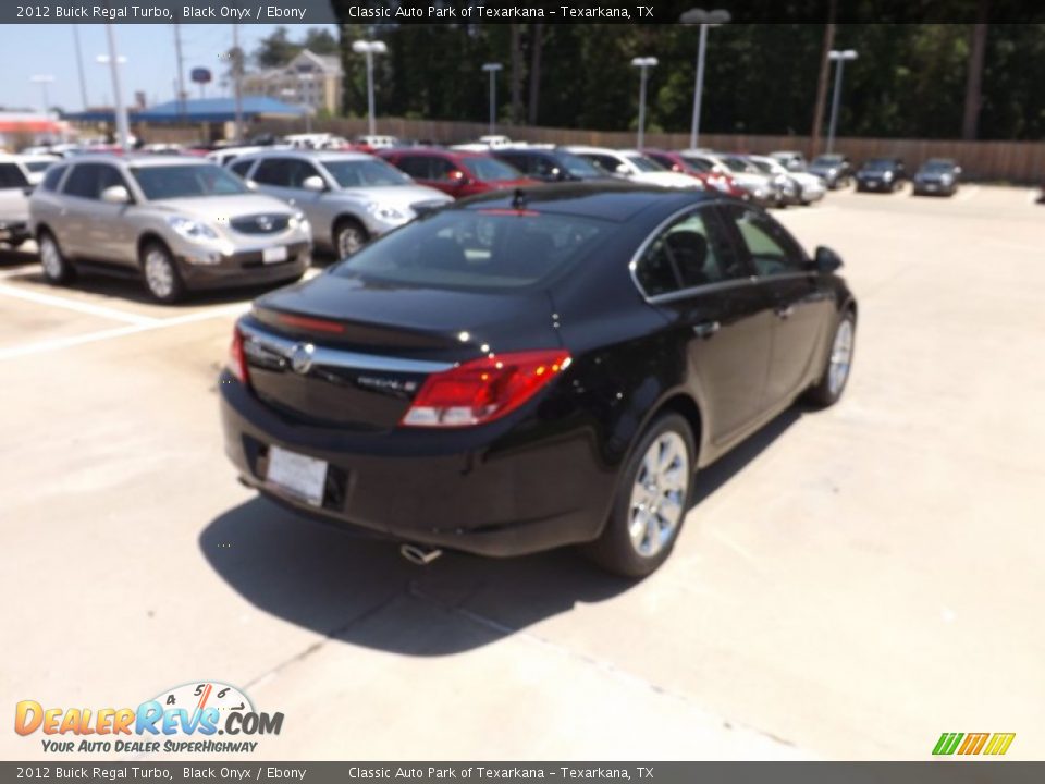 2012 Buick Regal Turbo Black Onyx / Ebony Photo #5