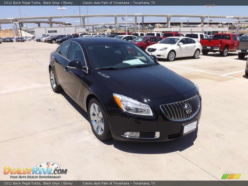 2012 Buick Regal Turbo Black Onyx / Ebony Photo #7