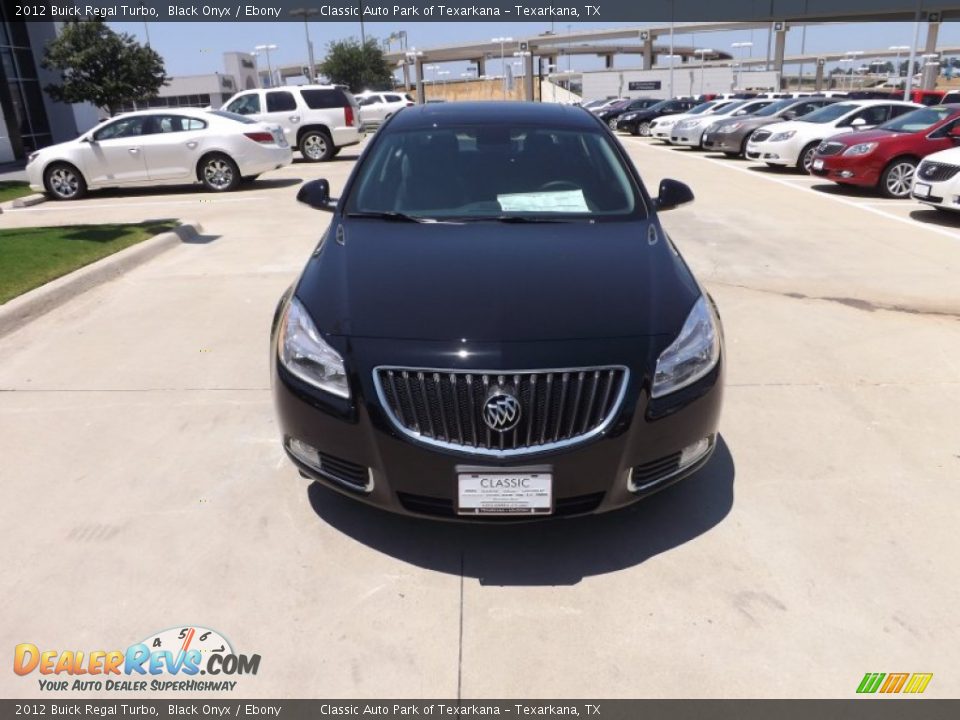 2012 Buick Regal Turbo Black Onyx / Ebony Photo #8