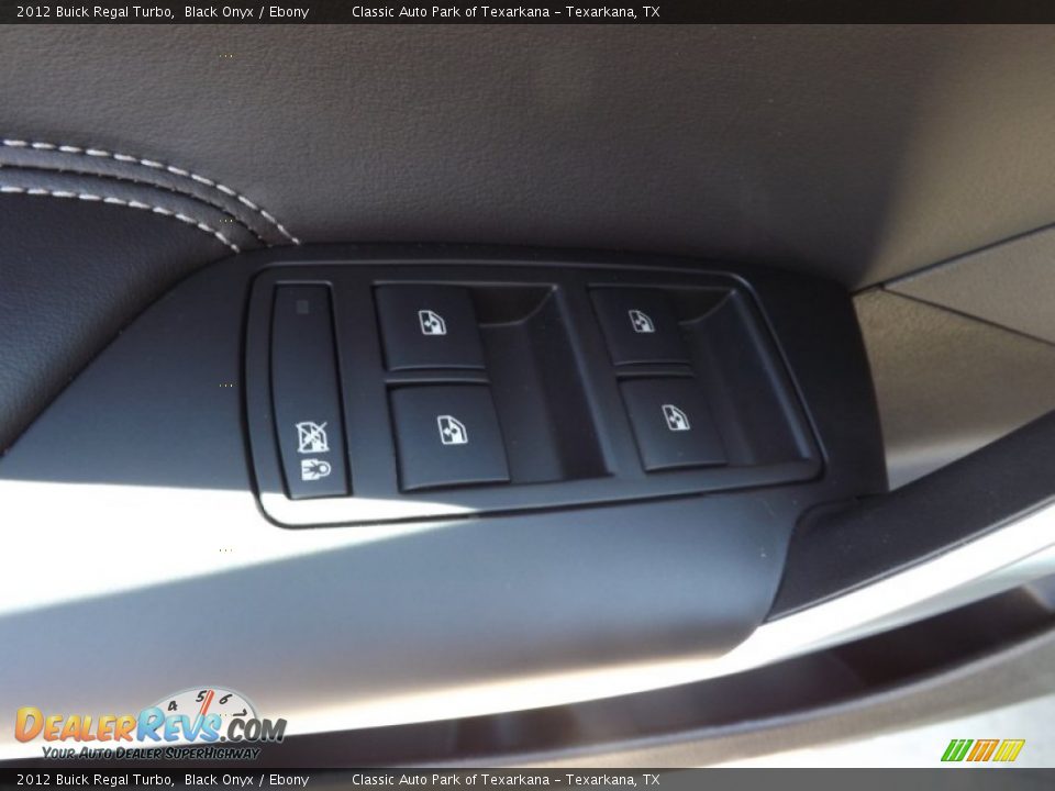 2012 Buick Regal Turbo Black Onyx / Ebony Photo #17