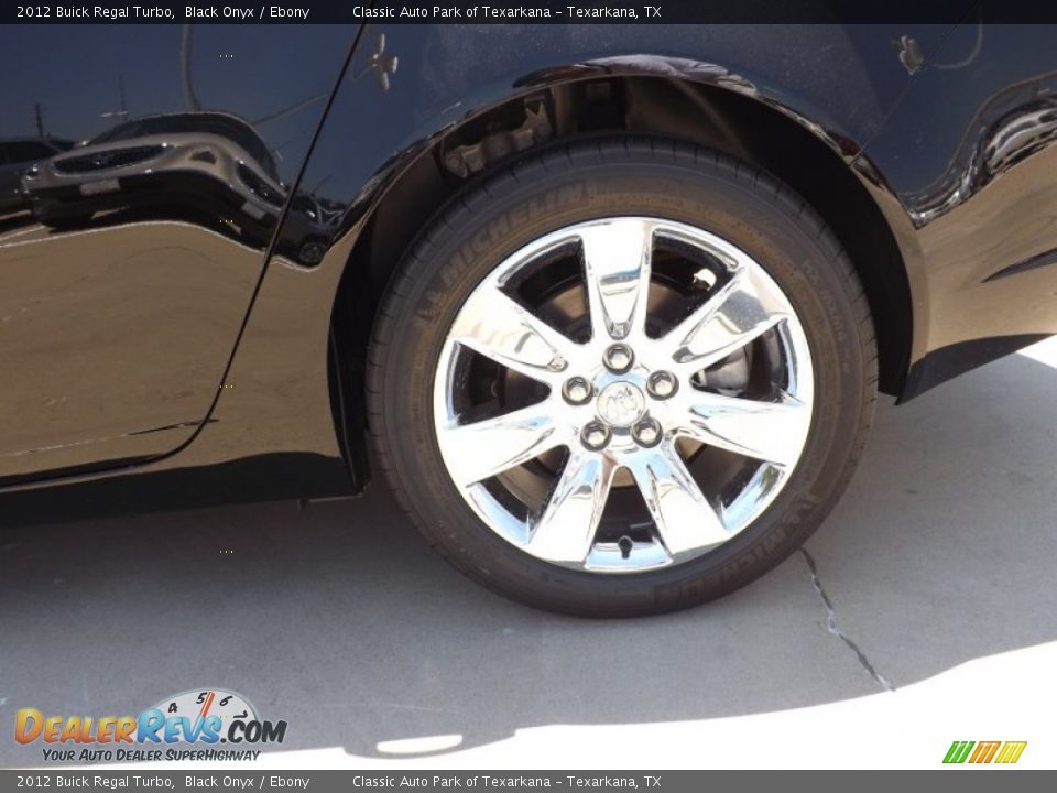 2012 Buick Regal Turbo Black Onyx / Ebony Photo #21