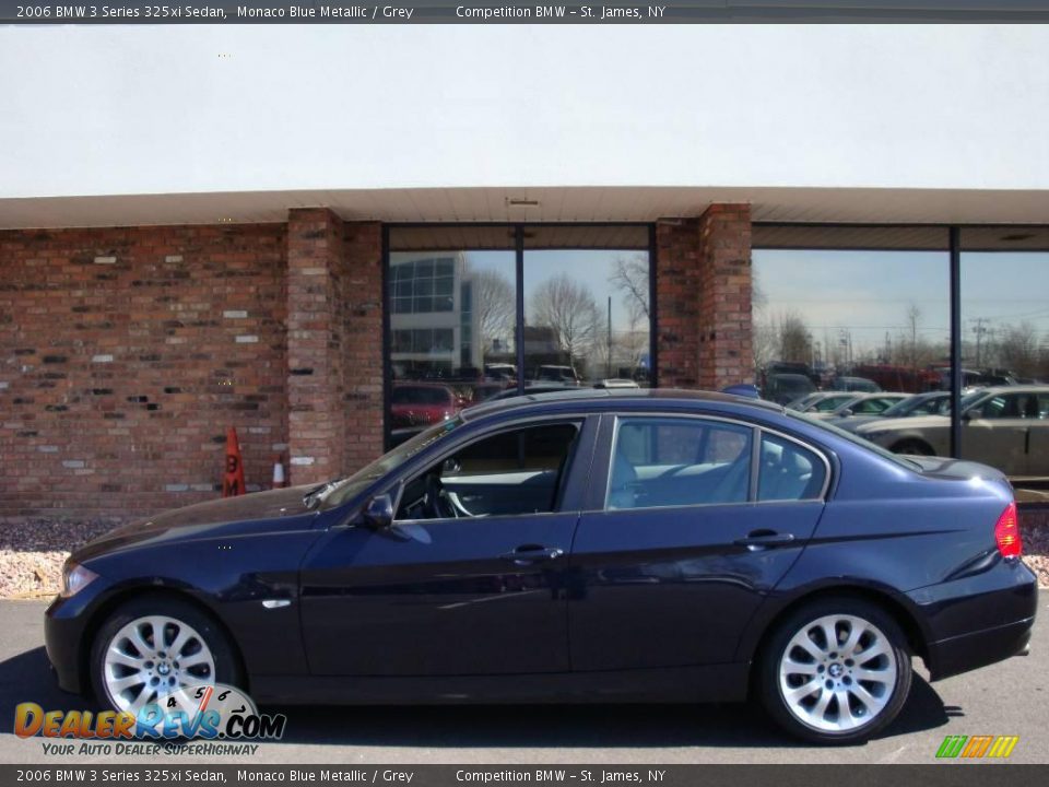 2006 BMW 3 Series 325xi Sedan Monaco Blue Metallic / Grey Photo #2