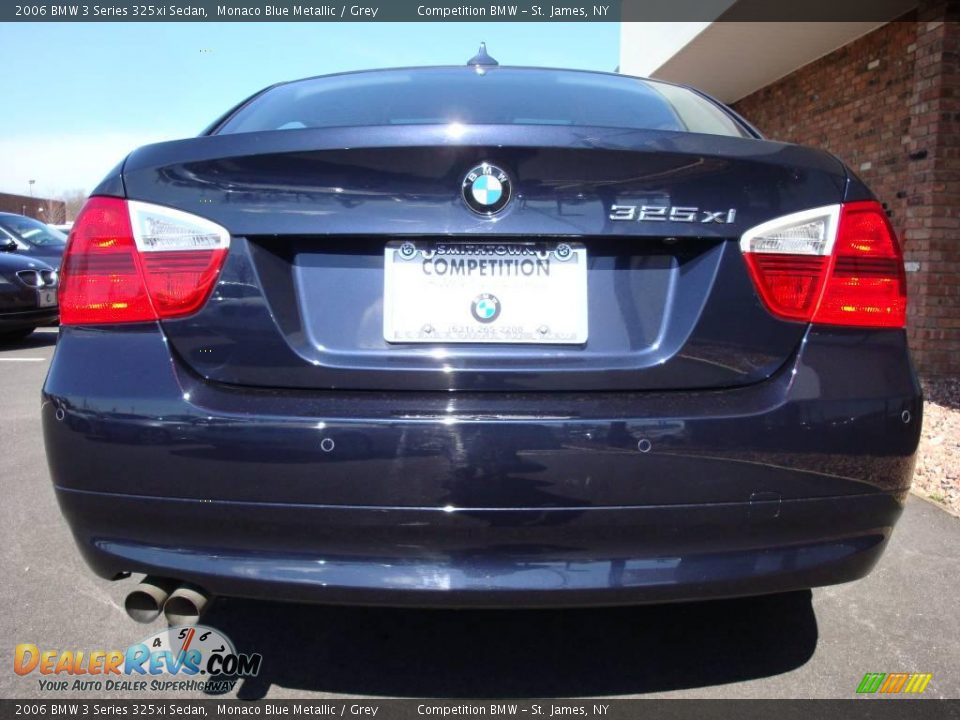 2006 BMW 3 Series 325xi Sedan Monaco Blue Metallic / Grey Photo #4
