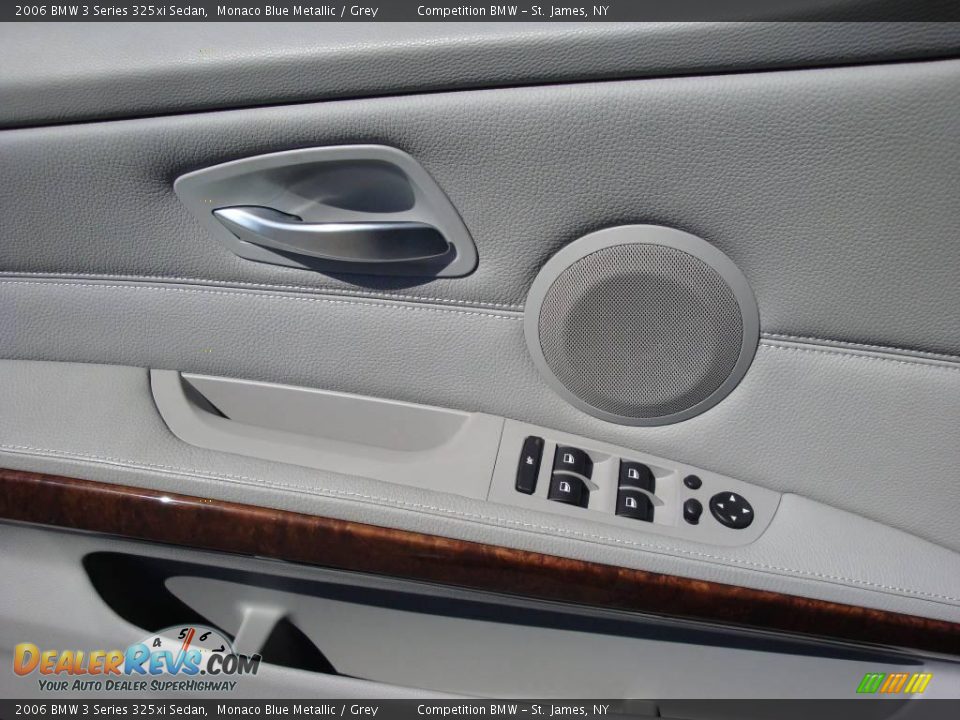 2006 BMW 3 Series 325xi Sedan Monaco Blue Metallic / Grey Photo #8