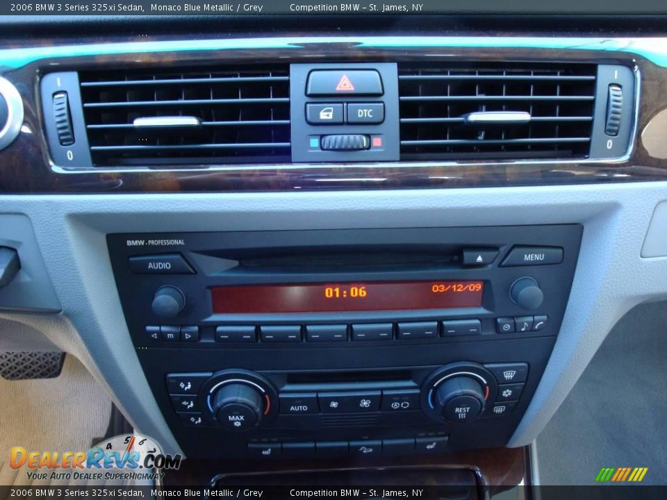 2006 BMW 3 Series 325xi Sedan Monaco Blue Metallic / Grey Photo #13