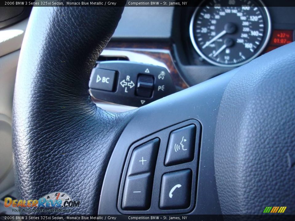 2006 BMW 3 Series 325xi Sedan Monaco Blue Metallic / Grey Photo #15